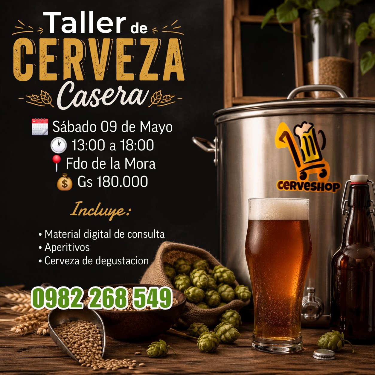 Taller de Cerveza Casera|